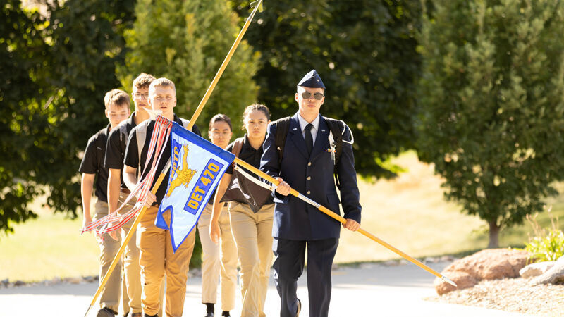 A university that honors veterans when it matters most